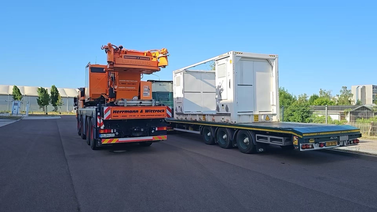 Special equipment movement
